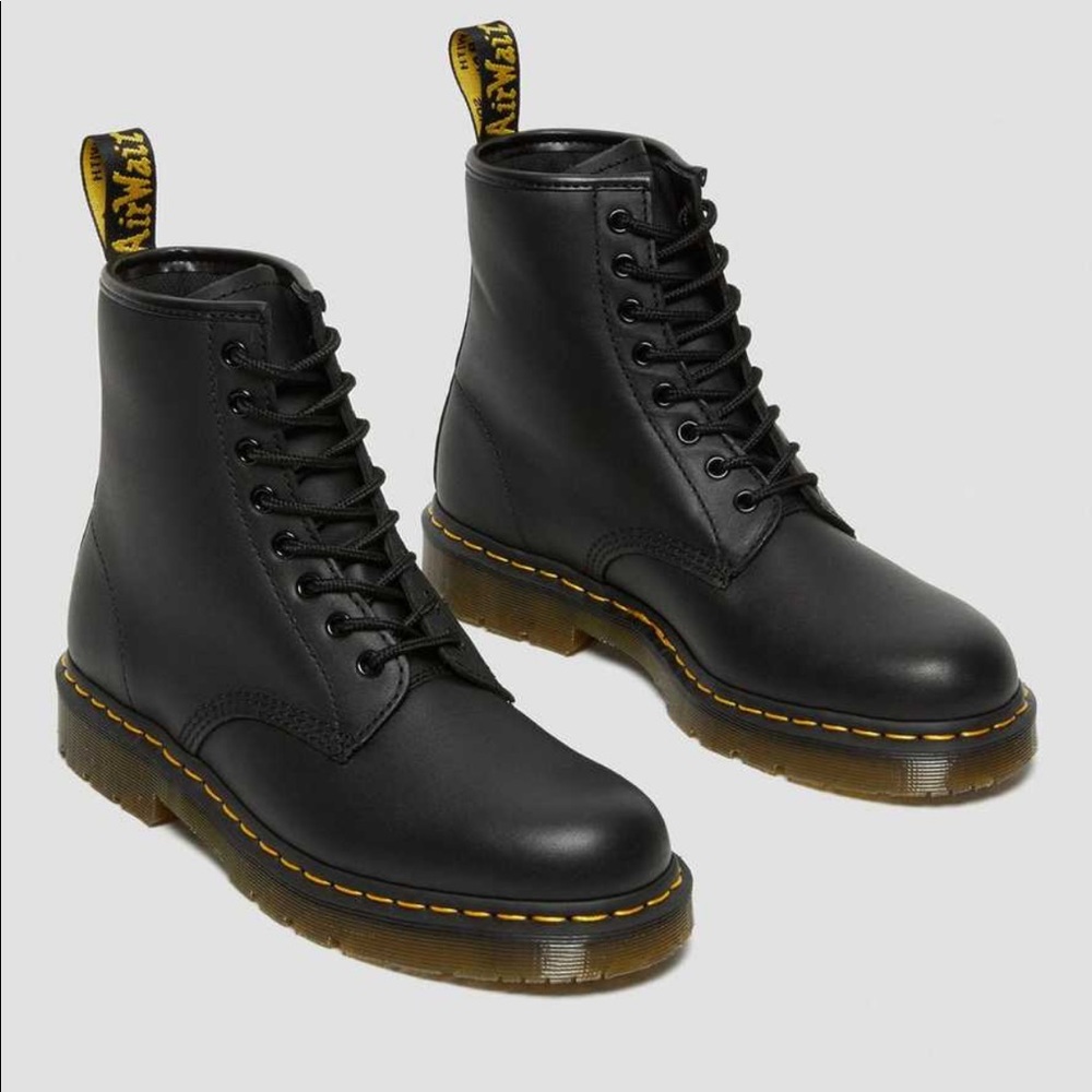Doc Marten Matte Black Boots